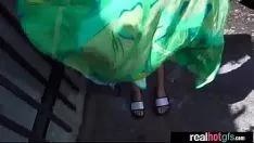 Odtwórz (melissa Moore) amatorska gorąca dziewczyna w imponującym, poważnym widoku seksu w tytule vid-17