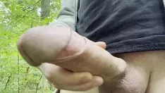 Odtwórz Wydaj grosz i abspritzen im wald #1