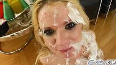 Play Cum for wrap up her get laid for cum is as quetch as the mess up on her front
