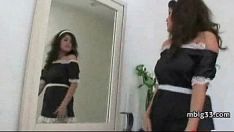 Jouer Jupe rapide soufflée par un gros blackcock