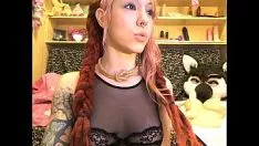 Riproduci Sofi Mora non professionale si lancia sulla webcam resistente