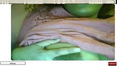 Afspelen Webcam Missy geeft niet-professionele porno video-opname mobiel uit