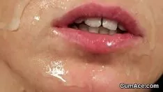 Play Horned sexpot gets cumstroke on her front take backing all the jizz