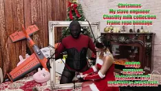 Putar Kisah natal ab078-insinyur budak saya-memakai koleksi susu kesucian dan perbudakan tali