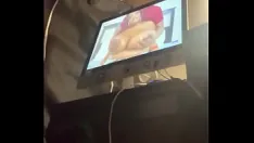 تشغيل انفجر da jugg mann أمام أثداء dippdnred الضخمة