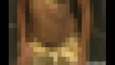 Reproduzir Calcinha de pvc brilhante realmente me excita