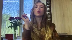 Play Smoke Show: Russian Goddess Mari Demands Jerk-Off Instruction POV
