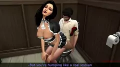 Play Busty Maid Caught in the Act: Lesbian Boss Takes Her in the Shower