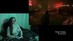 Abspielen Brünette BBW entblößt alles in Alan Wake 2 Play Through – Teil 5