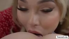Play T-Girl Emma Rose Fucked Hard by Plumber Zac Bishop