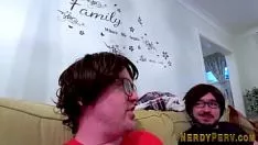 Redare Frenchie aspirator yorkshire sashay în pov